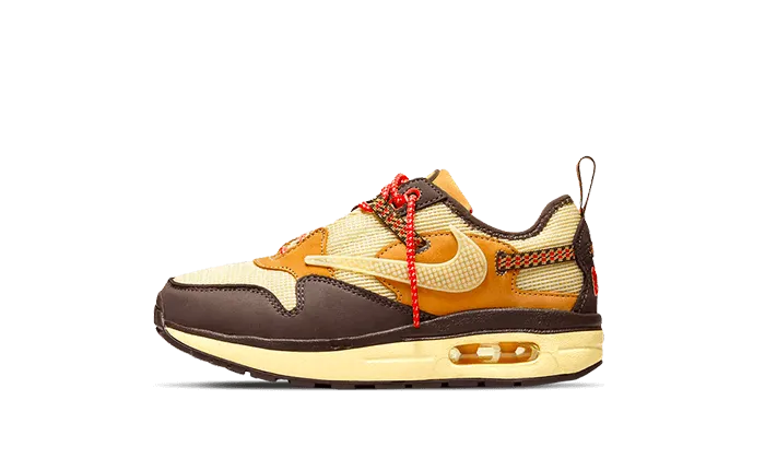 Air Max 1 Travis Scott Cactus Jack Baroque Brown Enfant (PS)
