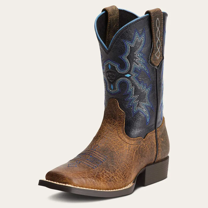 Ariat Kid’s Tombstone Earth/Black Square Toe