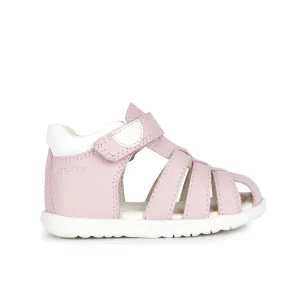 Baby Macchia Rose Pink Leather Sandal