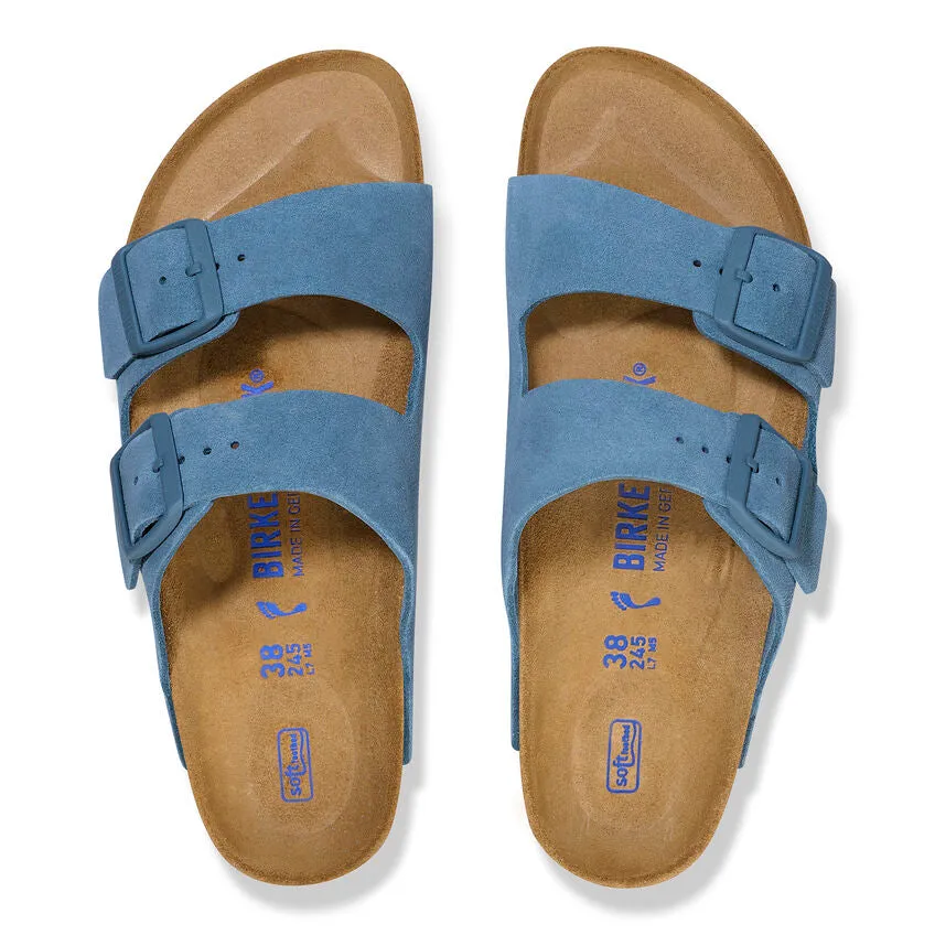 Birkenstock Arizona Soft Footbed Suede Leather Women's (MEDIUM/NARROW WIDTH)