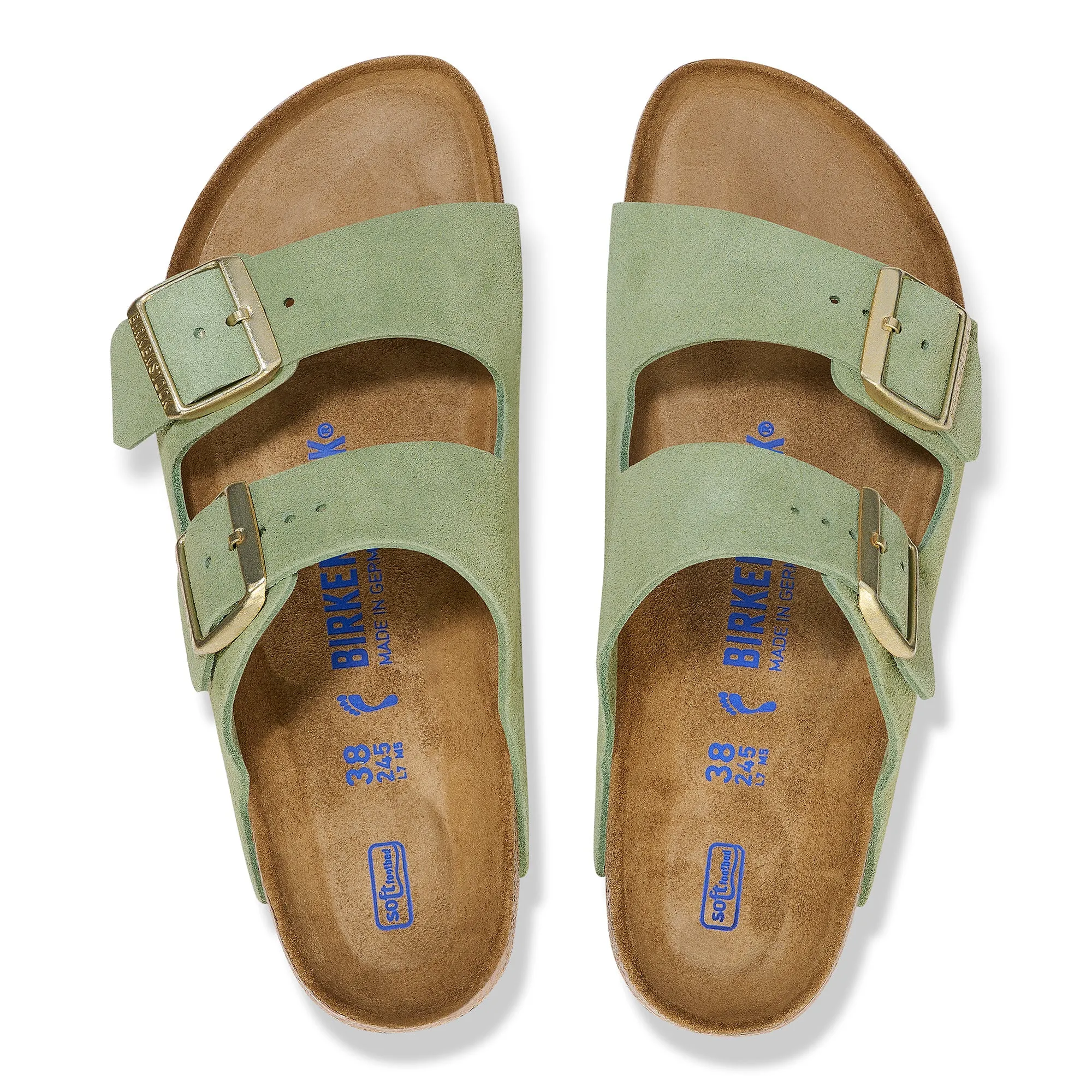 Birkenstock Arizona Soft Footbed Suede Leather Women's (MEDIUM/NARROW WIDTH)