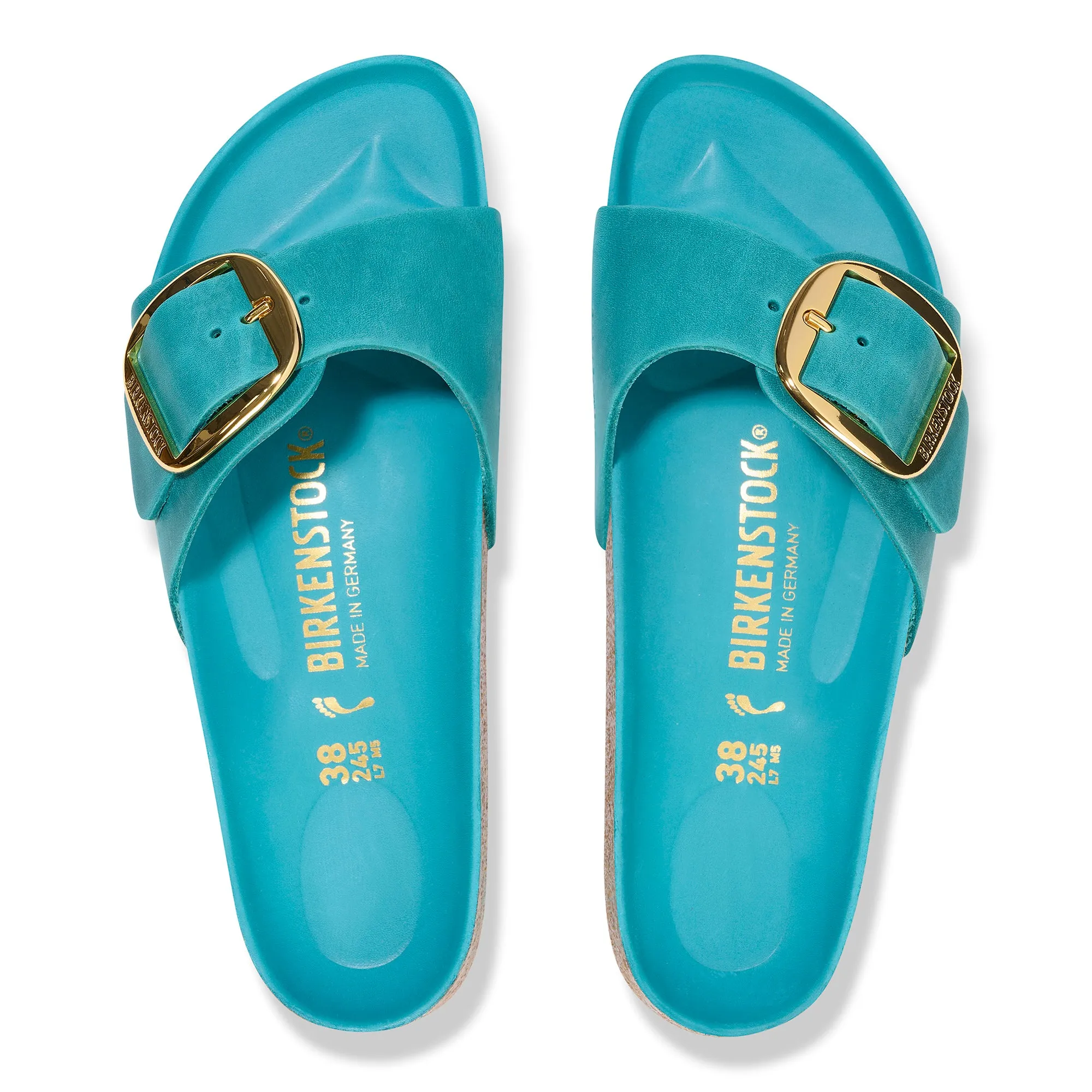 Birkenstock Madrid Big Buckle Oiled Leather Women's