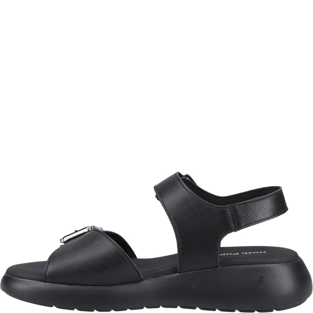 Black Alison Buckle Sandals