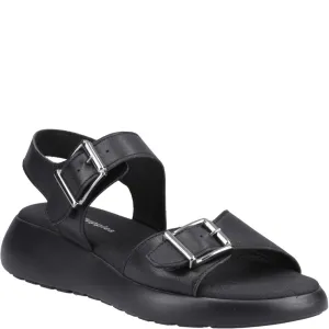 Black Alison Buckle Sandals