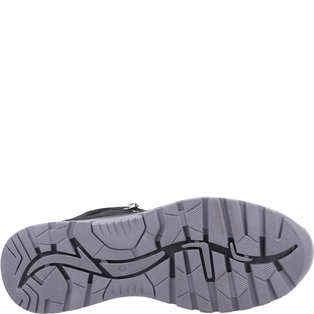 Black Paul Lace-Up Boots
