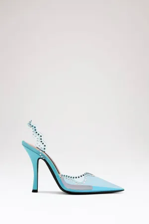 Blue Jerry Waves Pumps