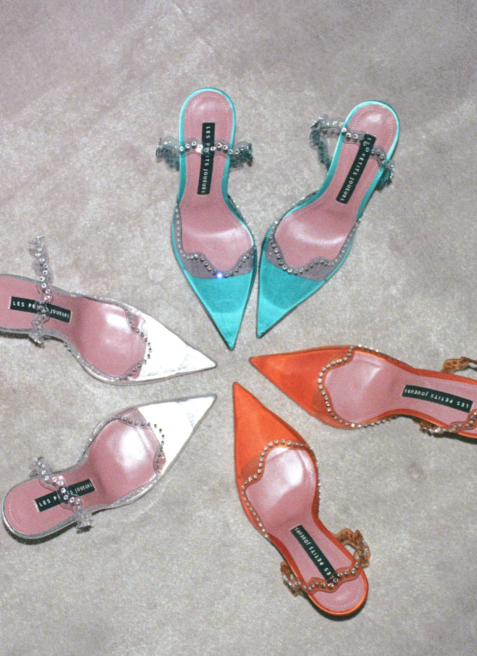 Blue Jerry Waves Pumps