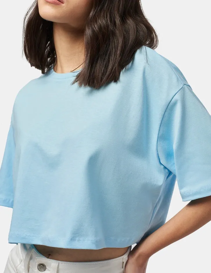 Brown Snow Mercerised Cotton T-shirt