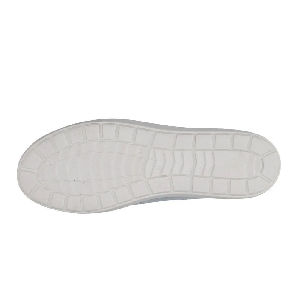 Caprice Soft Leather Lace Up Pump Style Trainer With Contrasting Trim