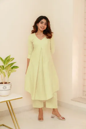 Charu Cream Co-ord Set