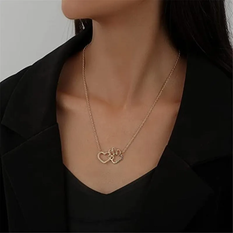 Classy Necklace Gold And Silver Plated
