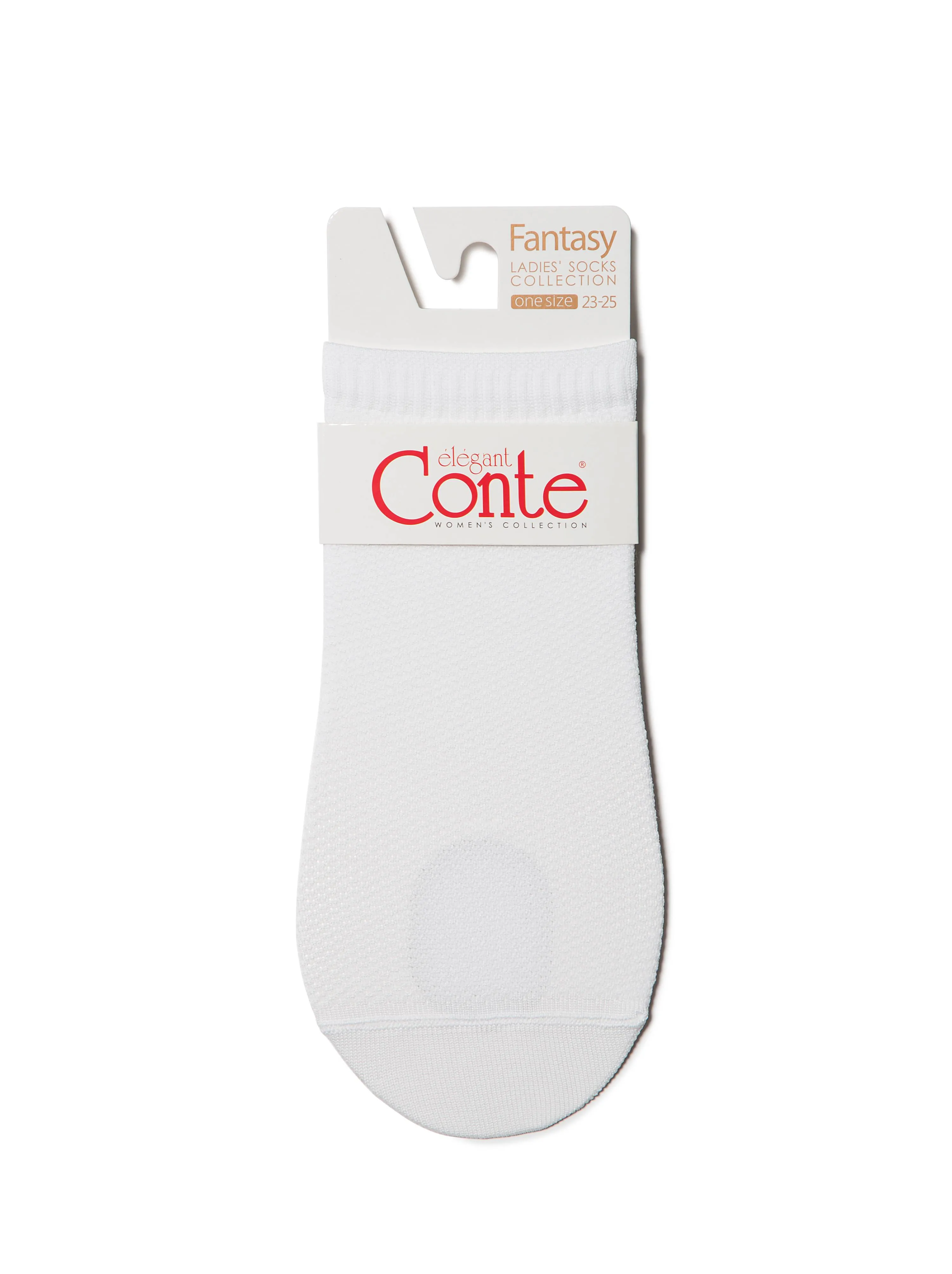 Conte Fantasy #17С-121СП(131) - Lot of 2 pairs Openwork Polyamide Women's Socks