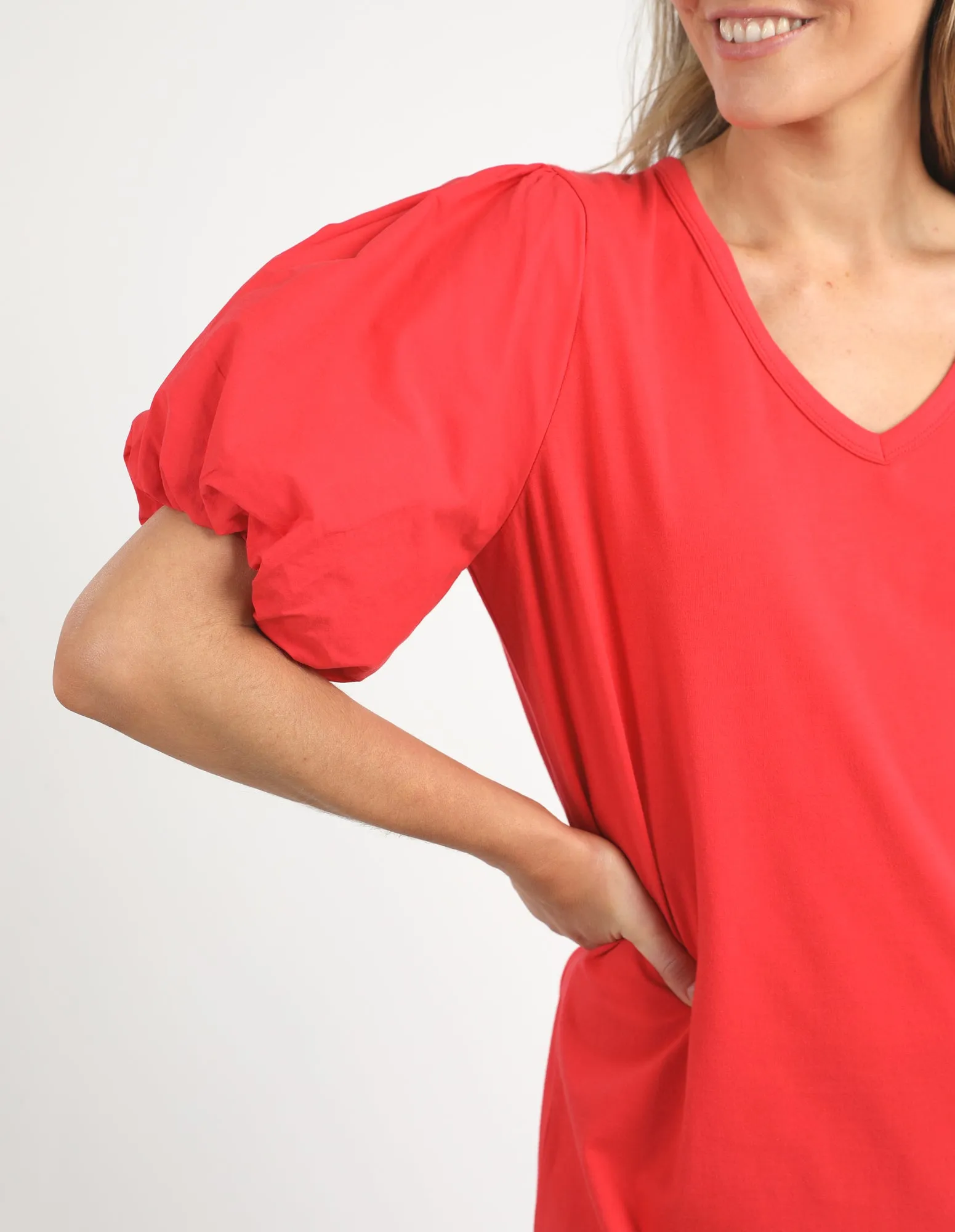Elm Joy Dress Bittersweet Red