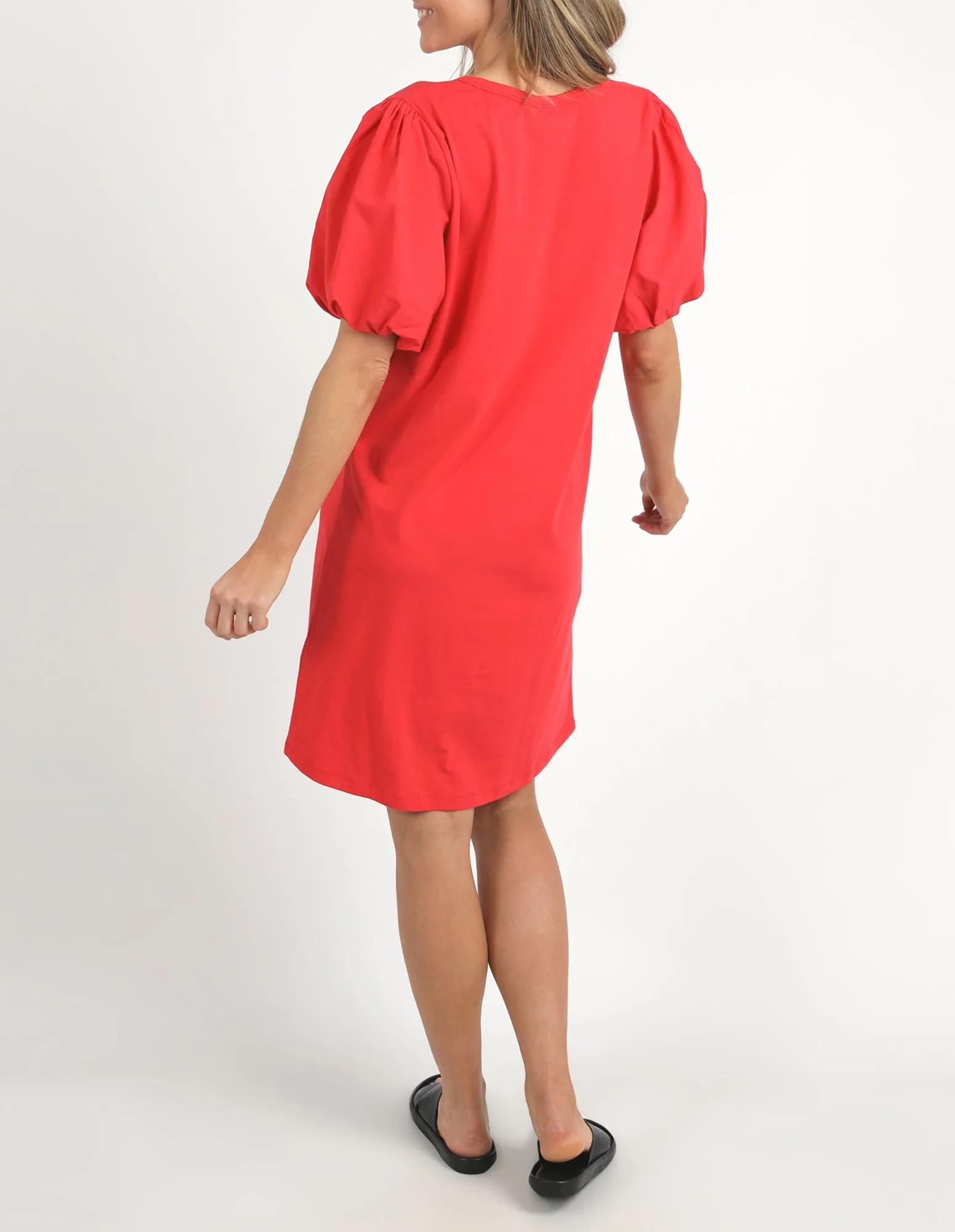 Elm Joy Dress Bittersweet Red