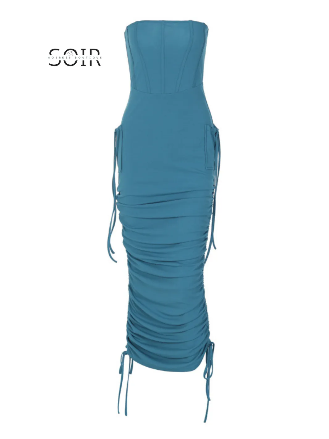 Elysian Pleat & String Elegance Dress