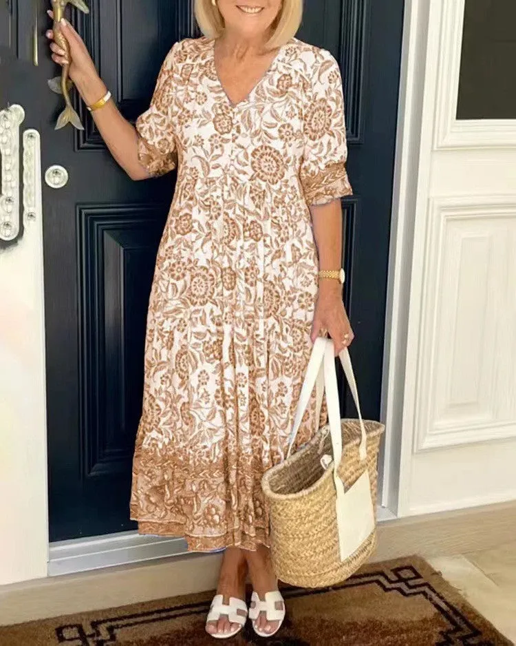 Eva | Summer Midi Dress