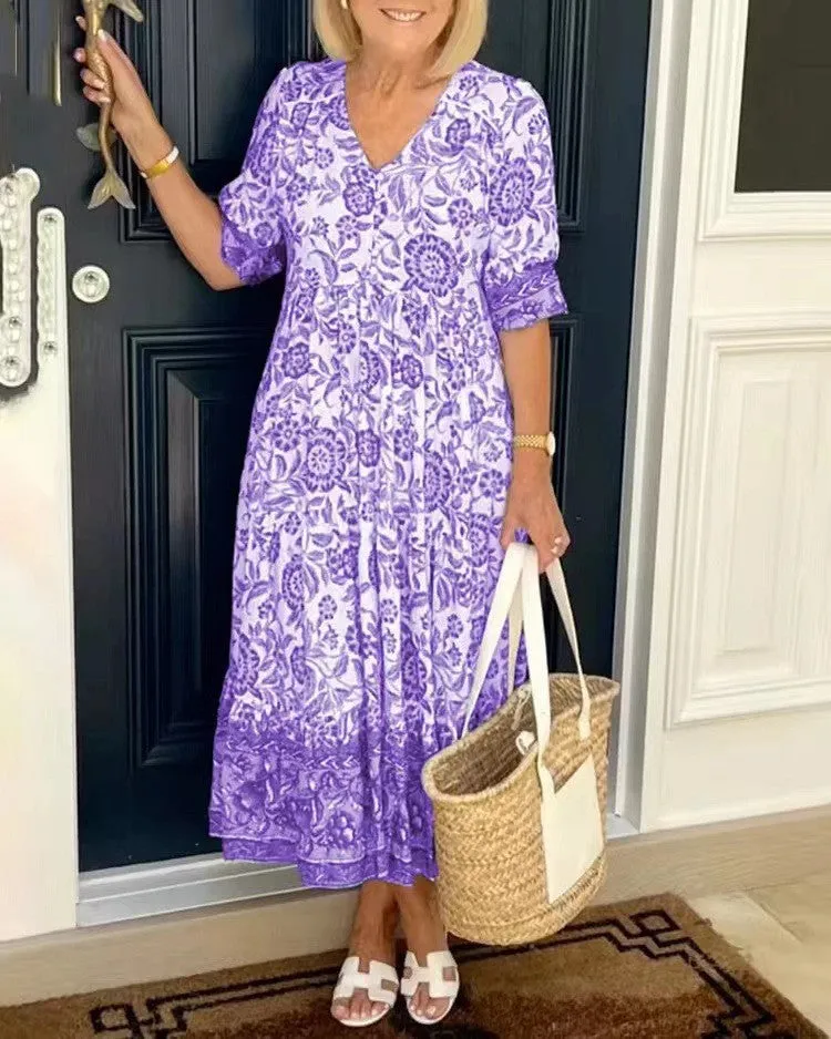 Eva | Summer Midi Dress