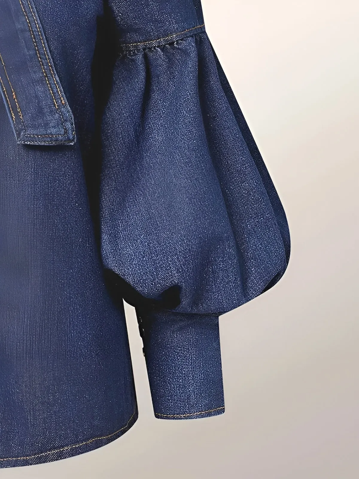 Everly - Denim Blouse