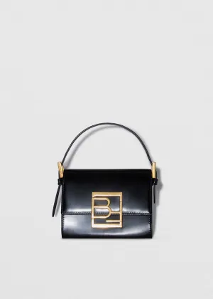 Fran Black Semi Patent Leather