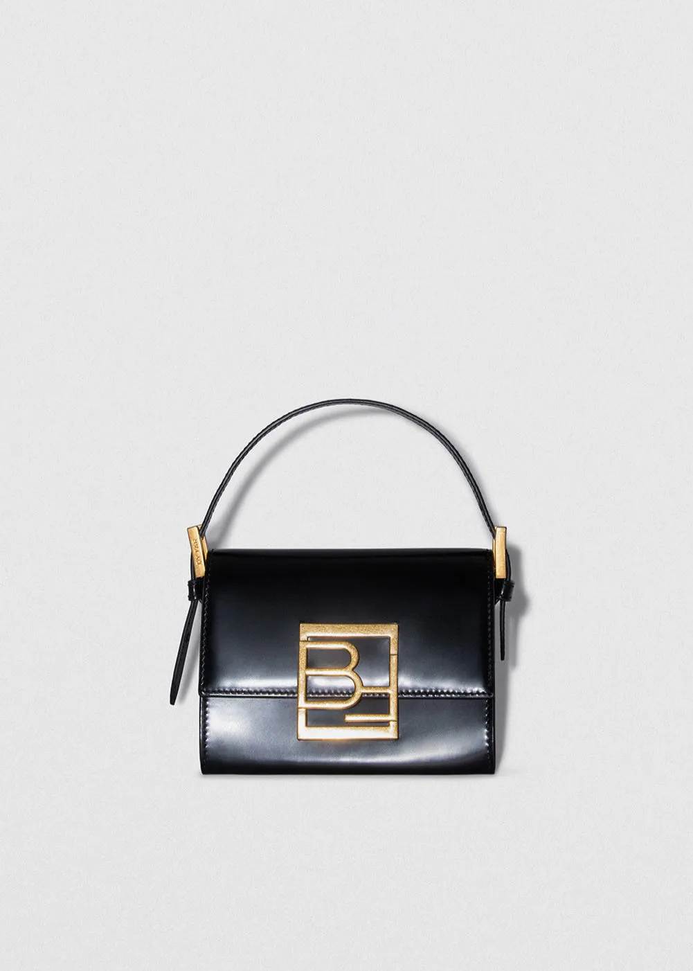 Fran Black Semi Patent Leather