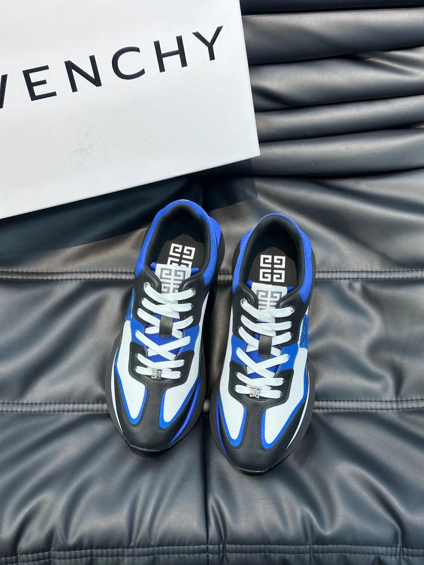 GVC Blue, White and Black  Sneakers-011