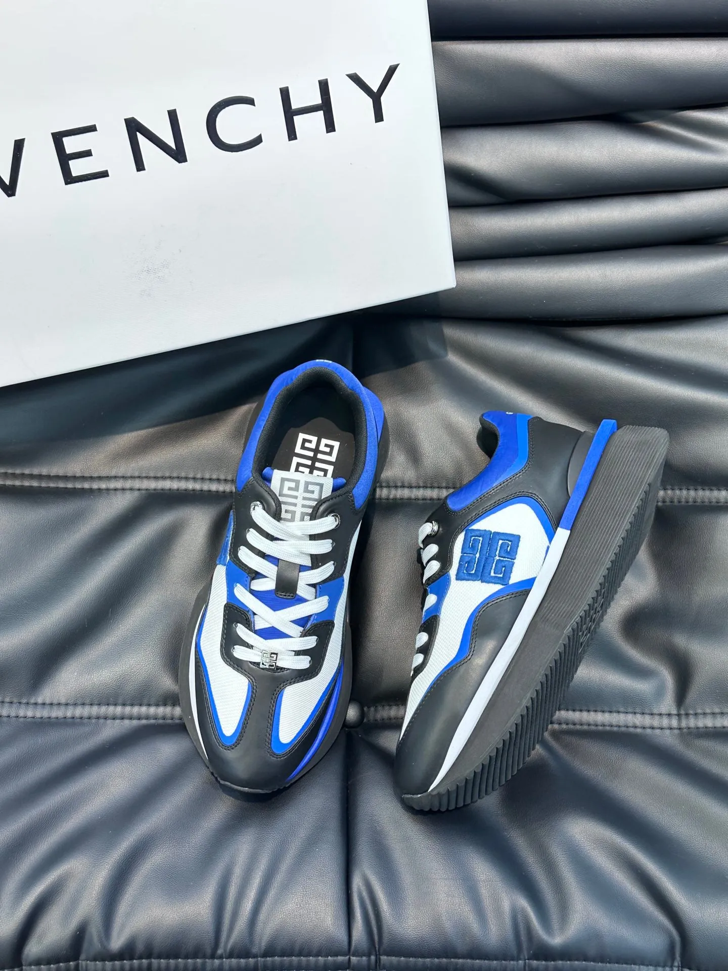 GVC Blue, White and Black  Sneakers-011