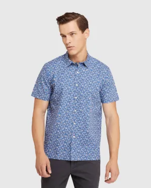 Leyton Floral Relax Fit Short Sleeve Shirt