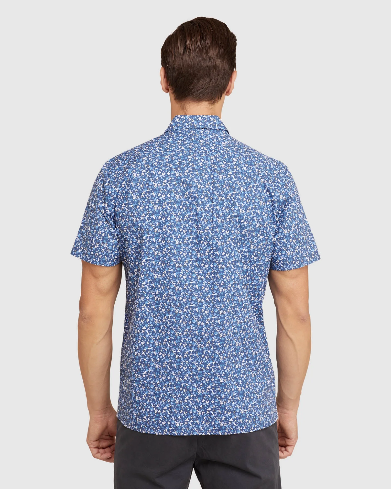 Leyton Floral Relax Fit Short Sleeve Shirt