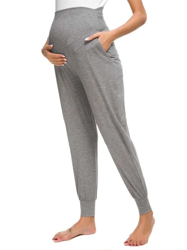 Lightweight Maternity Joggers with Pockets