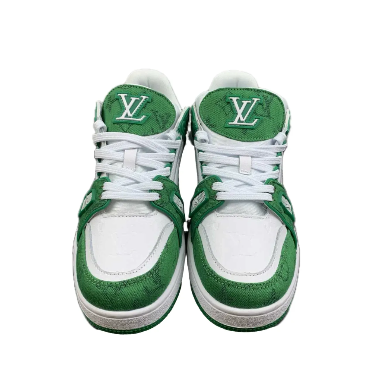 Louis Vuitton LV Trainer Green Sneaker