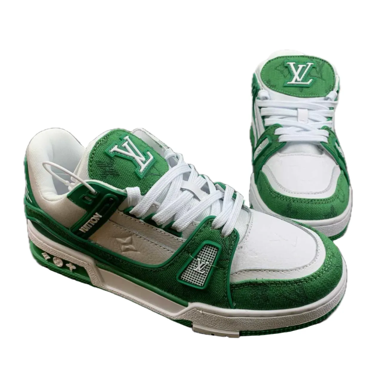 Louis Vuitton LV Trainer Green Sneaker