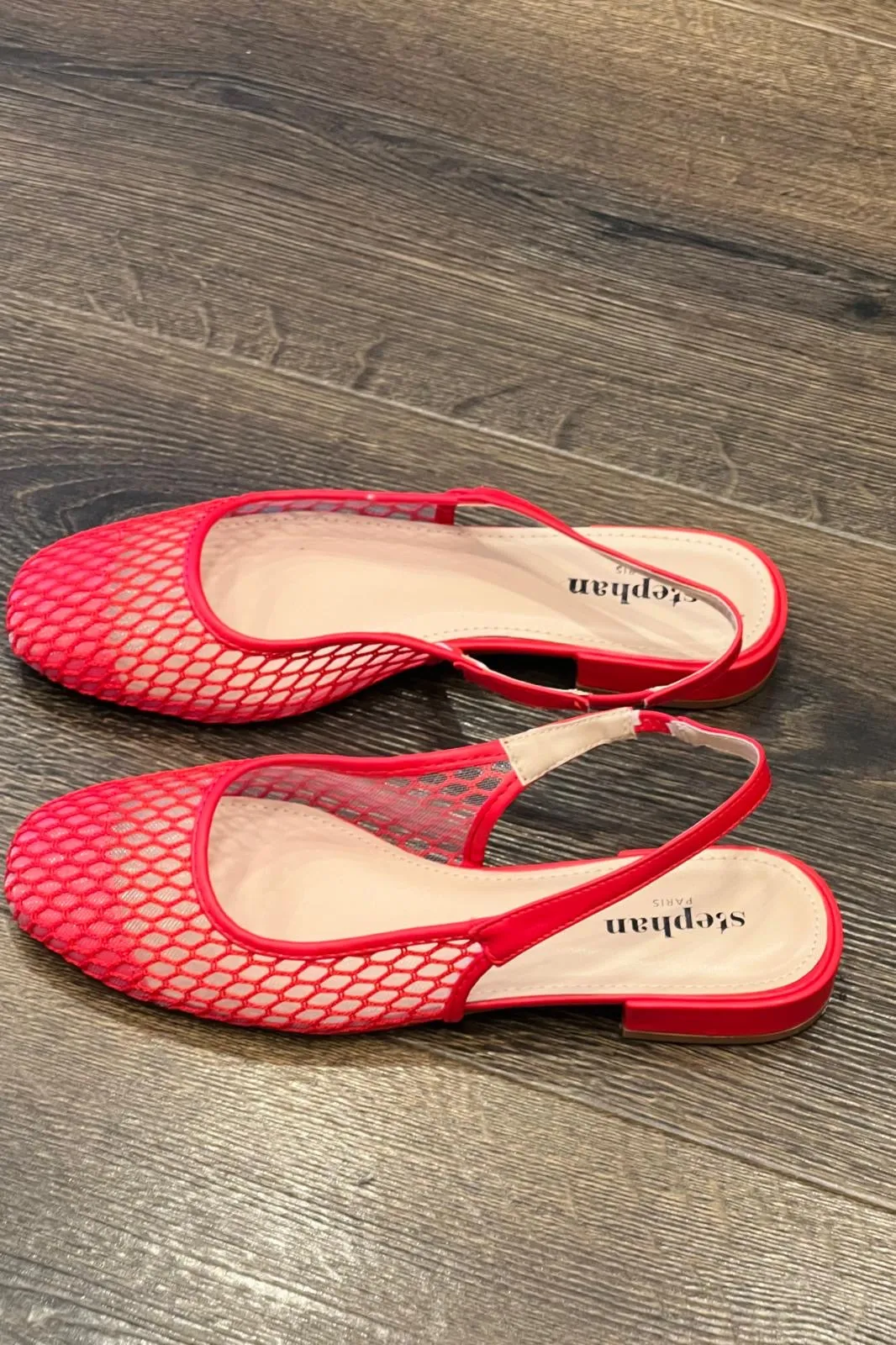 Mesh Slingbacks