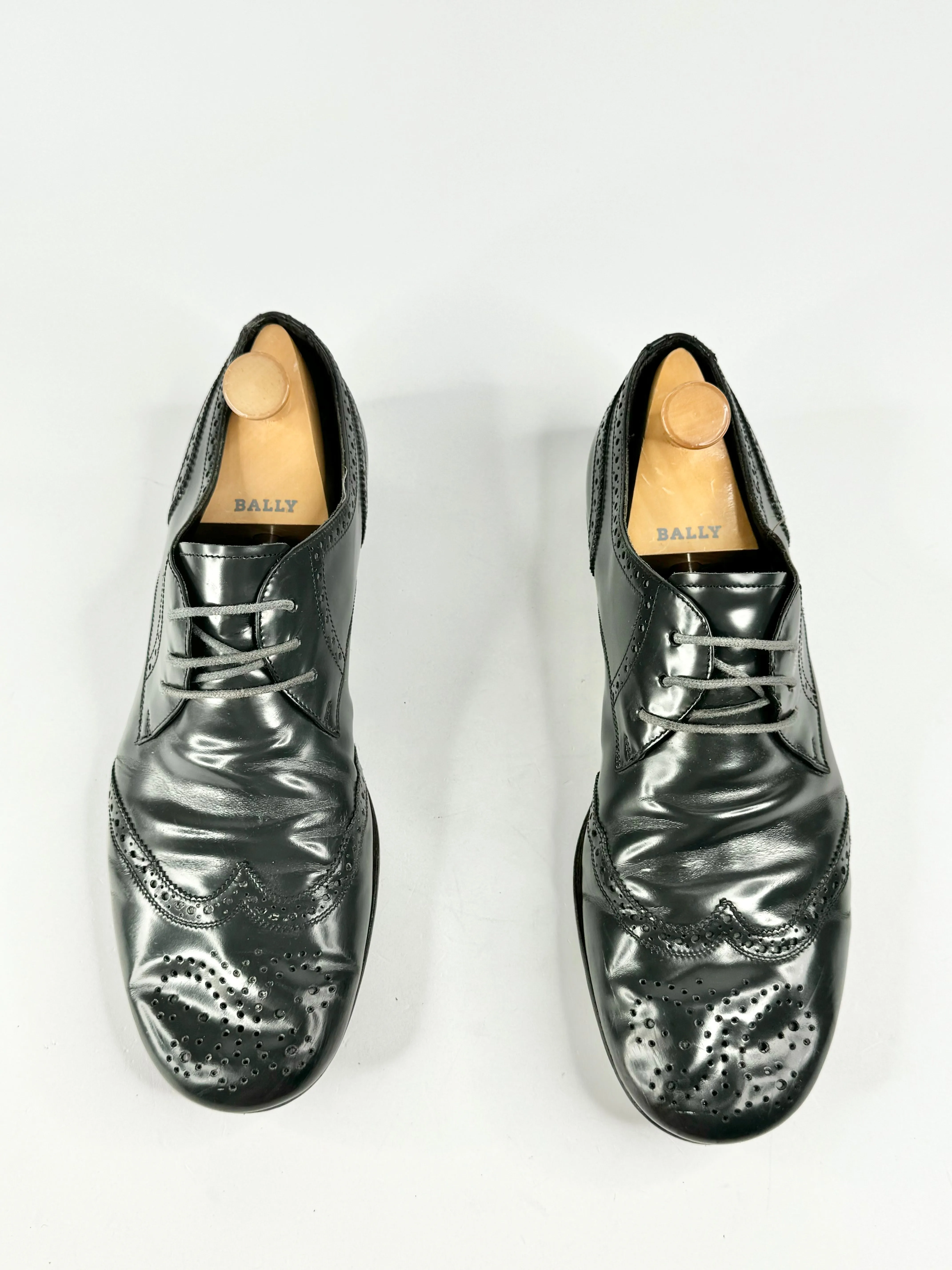 Miu Miu Stone Grey Brogues - 7.5