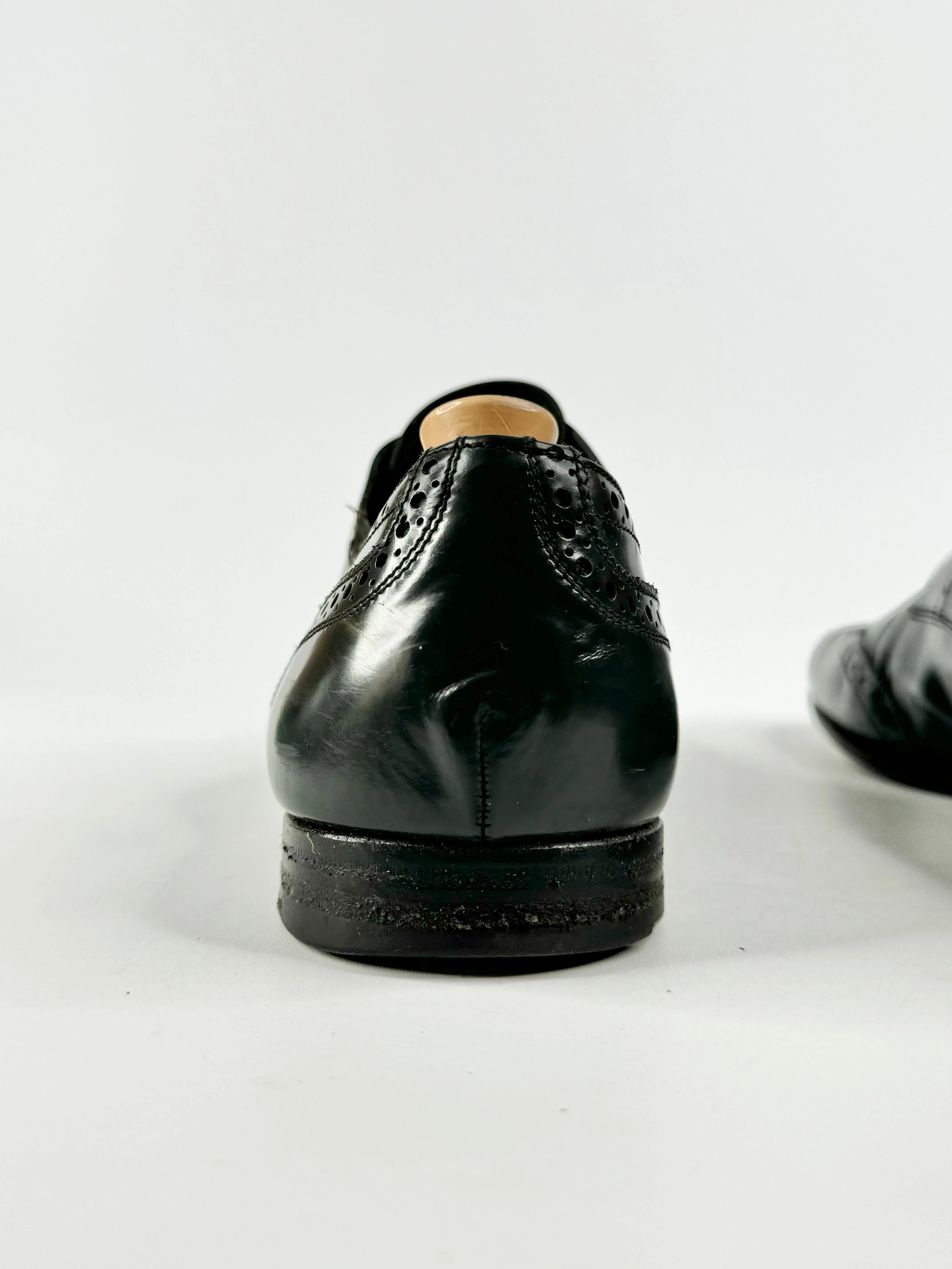 Miu Miu Stone Grey Brogues - 7.5