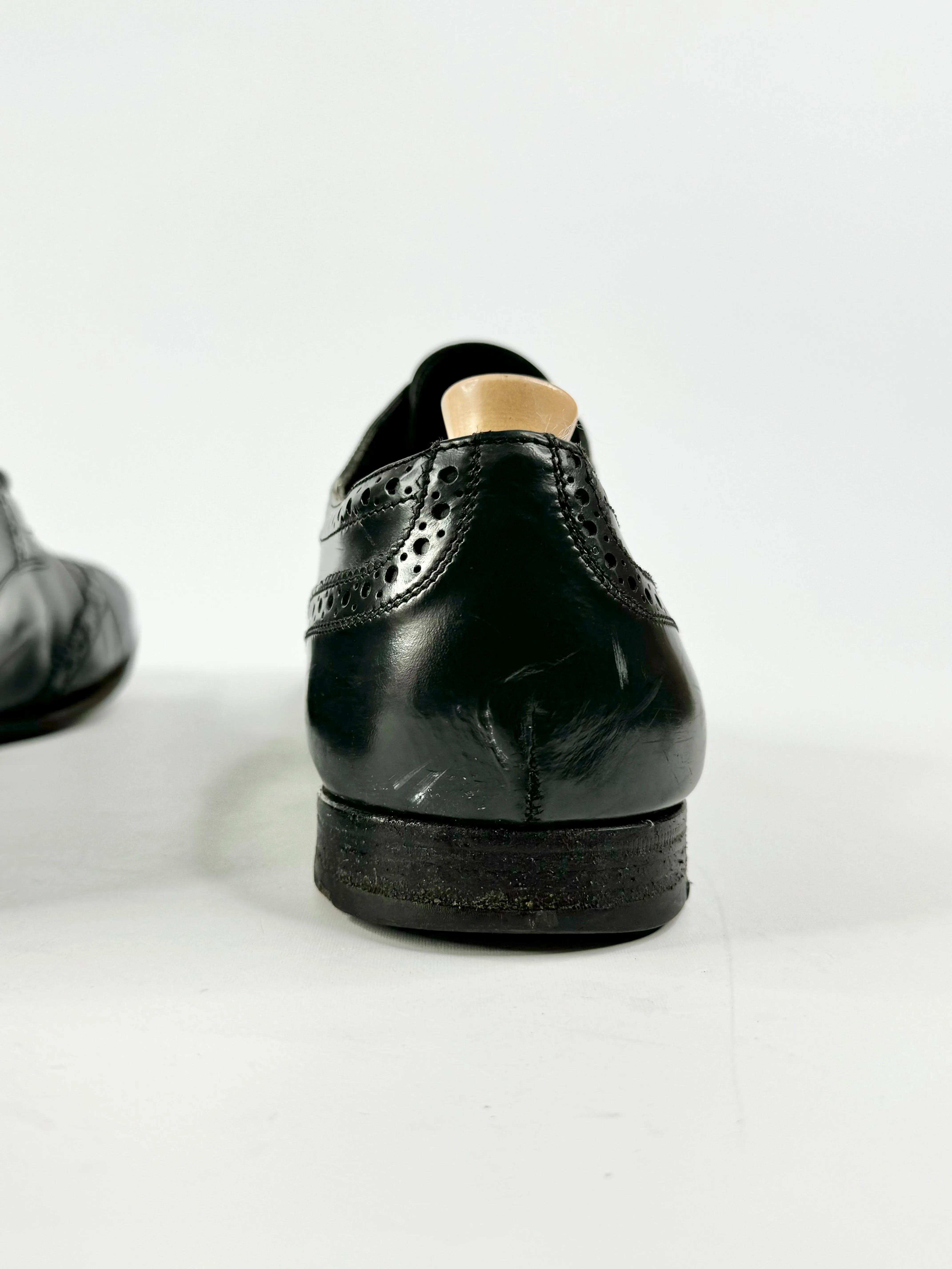 Miu Miu Stone Grey Brogues - 7.5