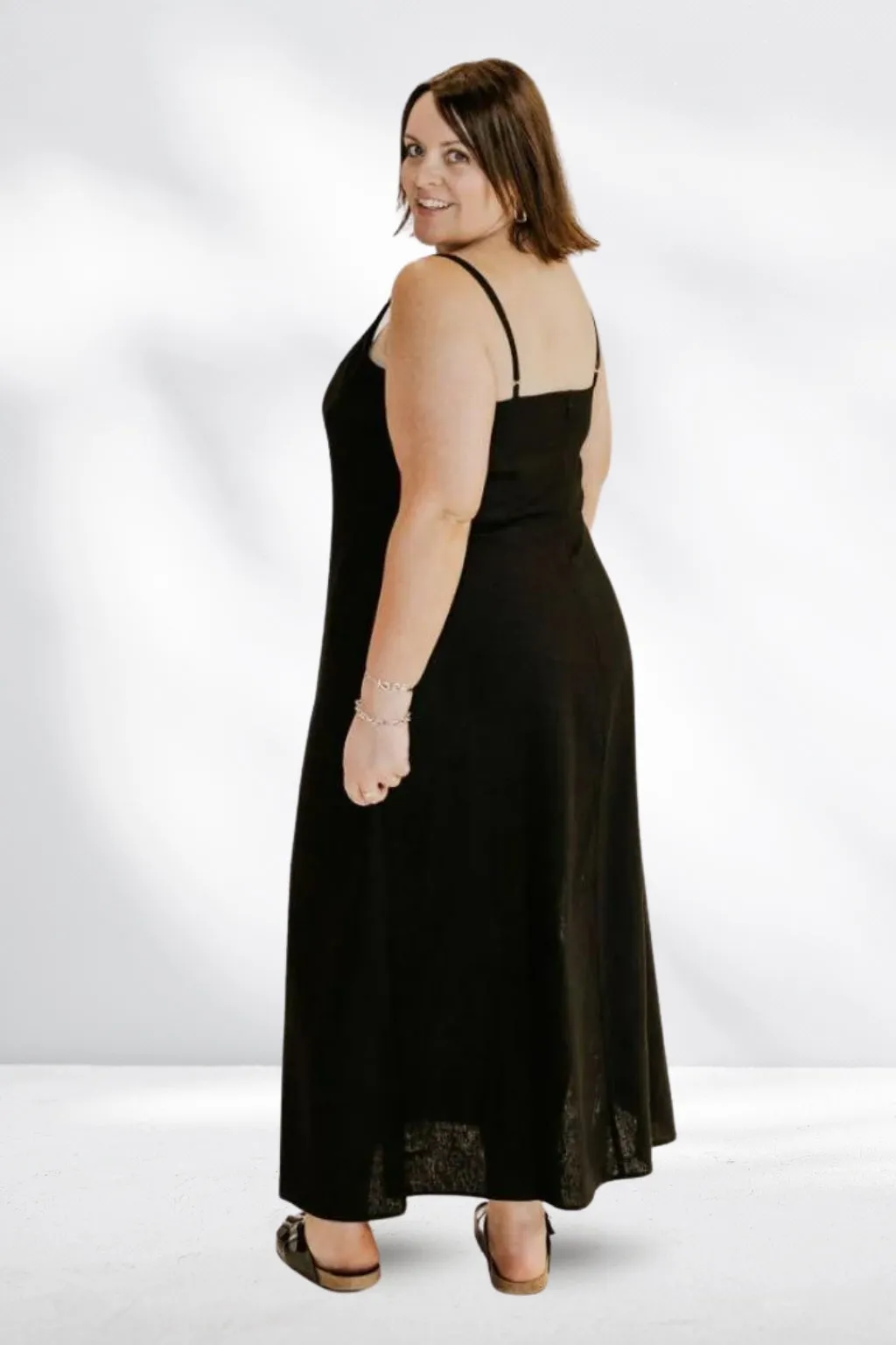 Moke Gina Slip Dress Black