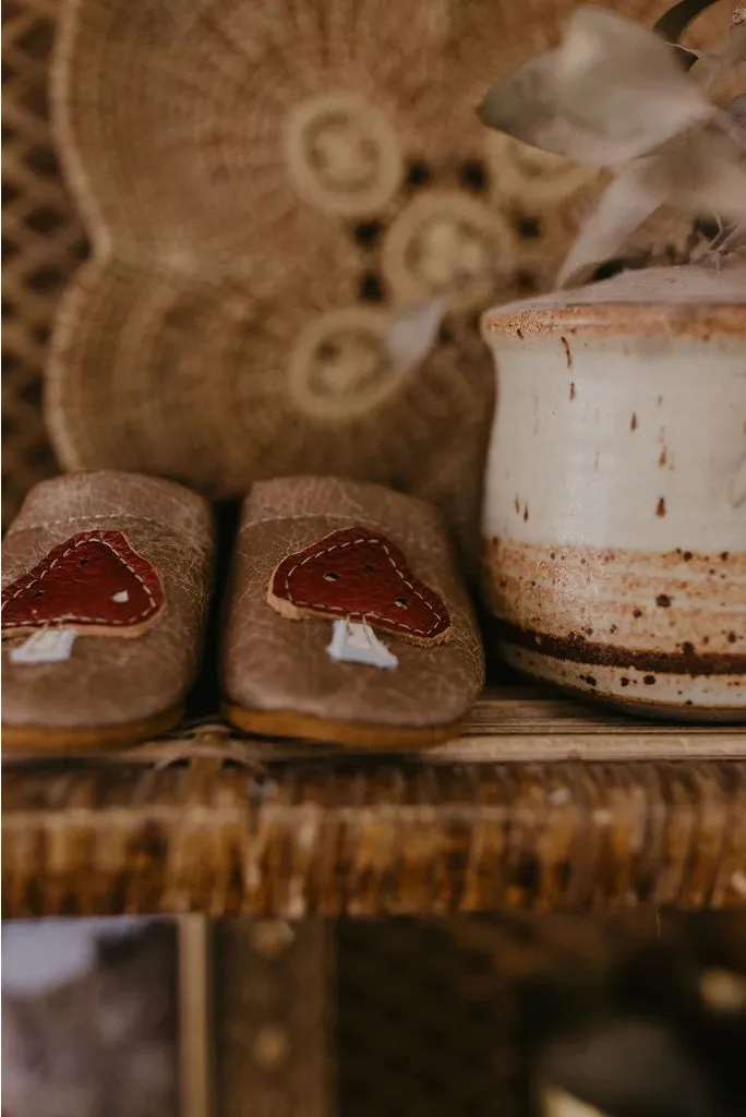 Mushroom Chai Moccasins