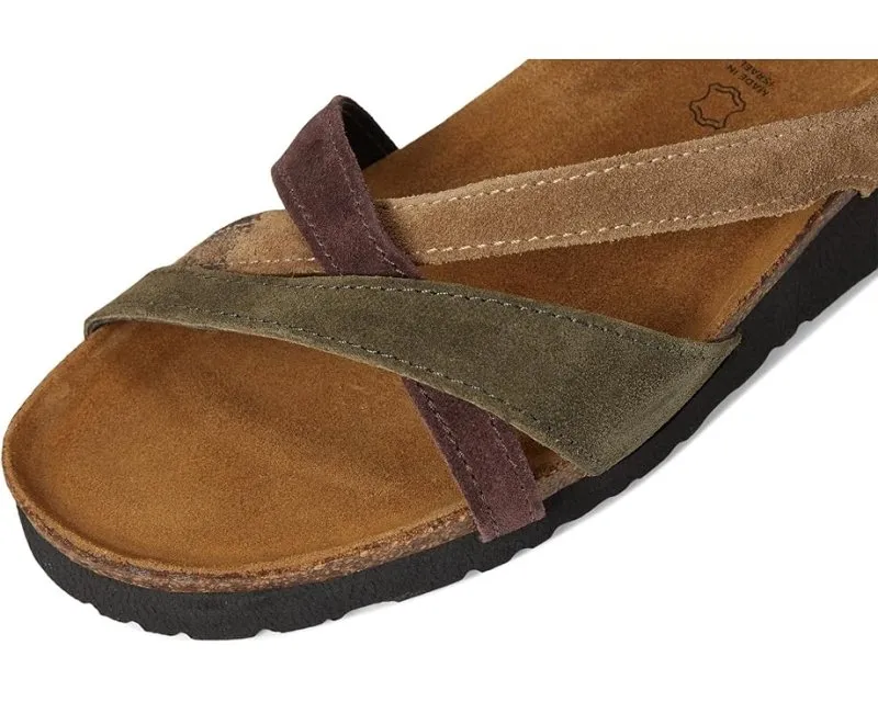 Naot Women's Sophia - Acorn/Olive/Cordovan
