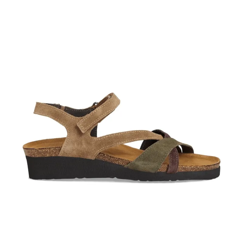 Naot Women's Sophia - Acorn/Olive/Cordovan