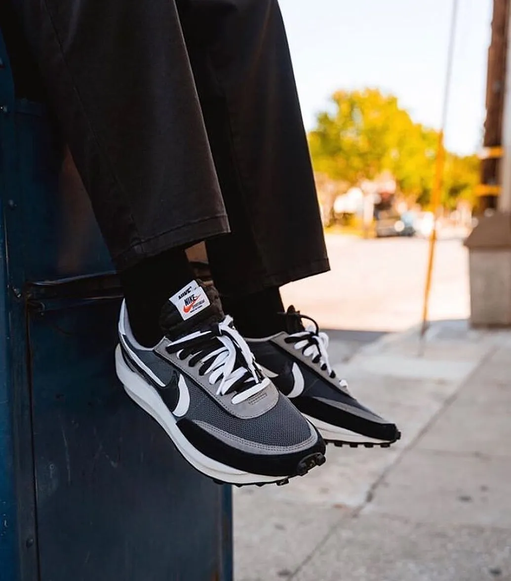 Nike Sacai X Ldwaffle “black ”