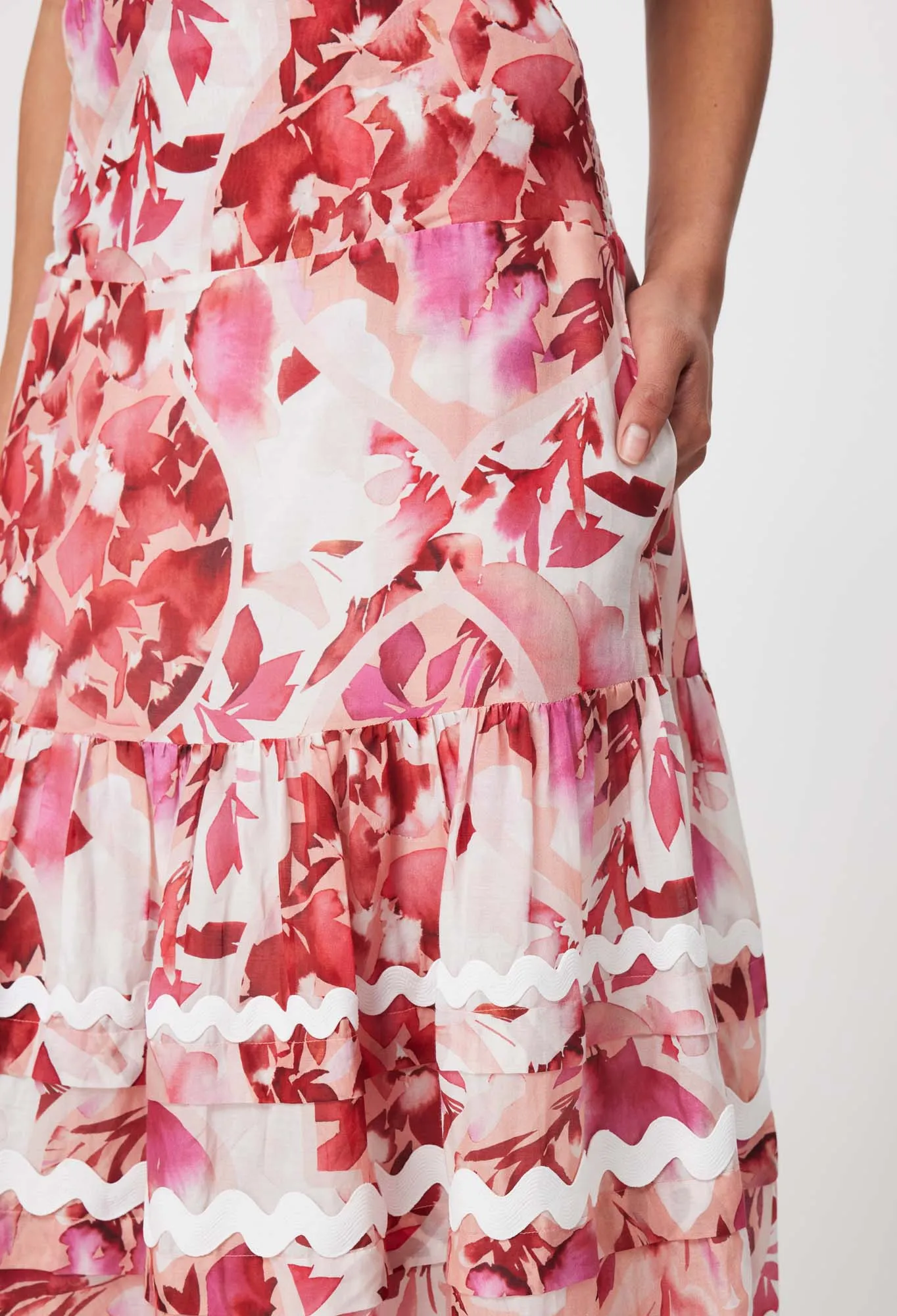 Once Was | Sanibel Rick Rack Skirt