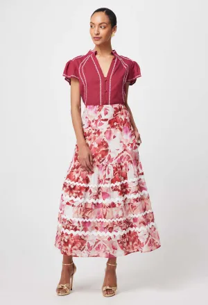 Once Was | Sanibel Rick Rack Skirt