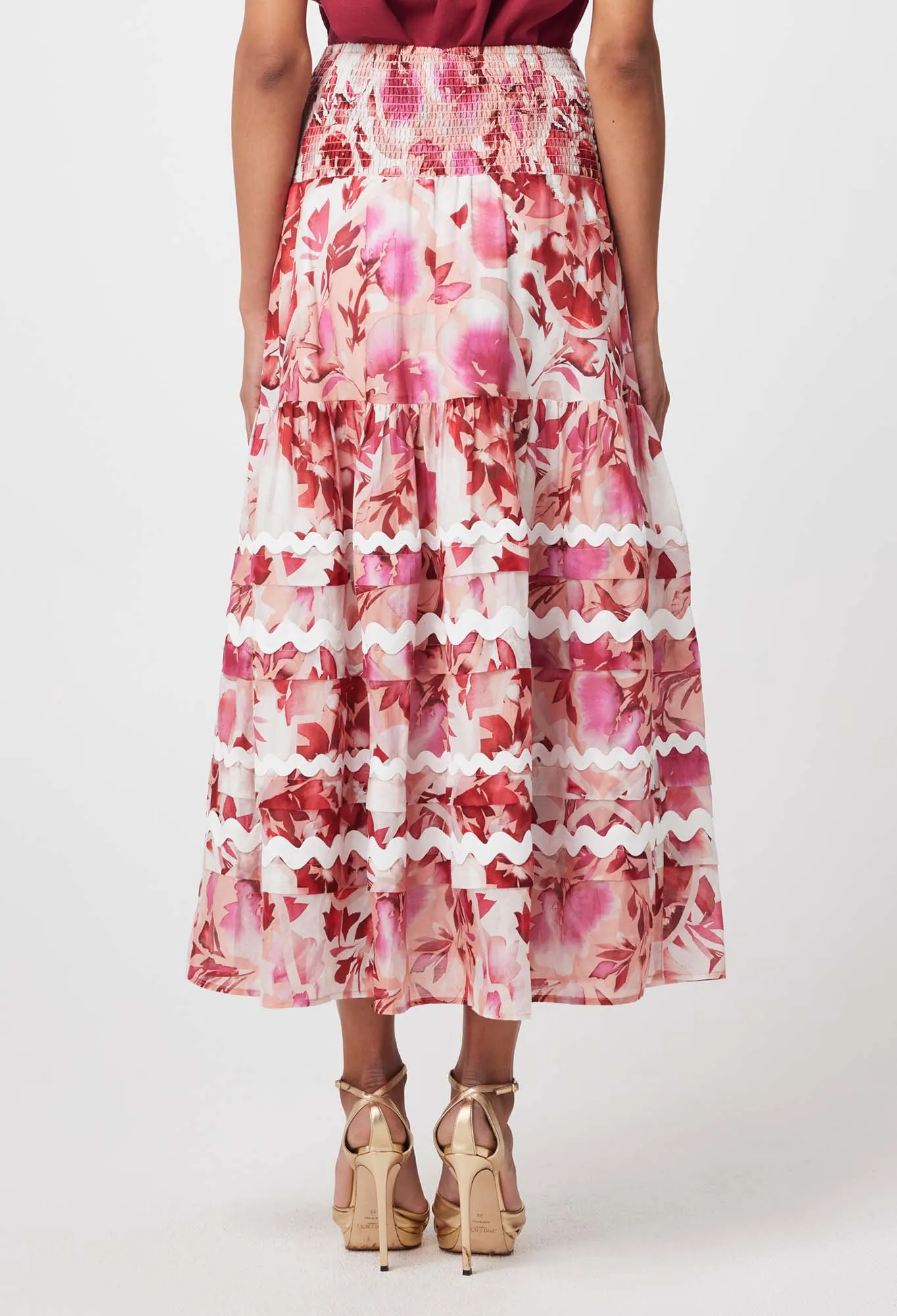 Once Was | Sanibel Rick Rack Skirt