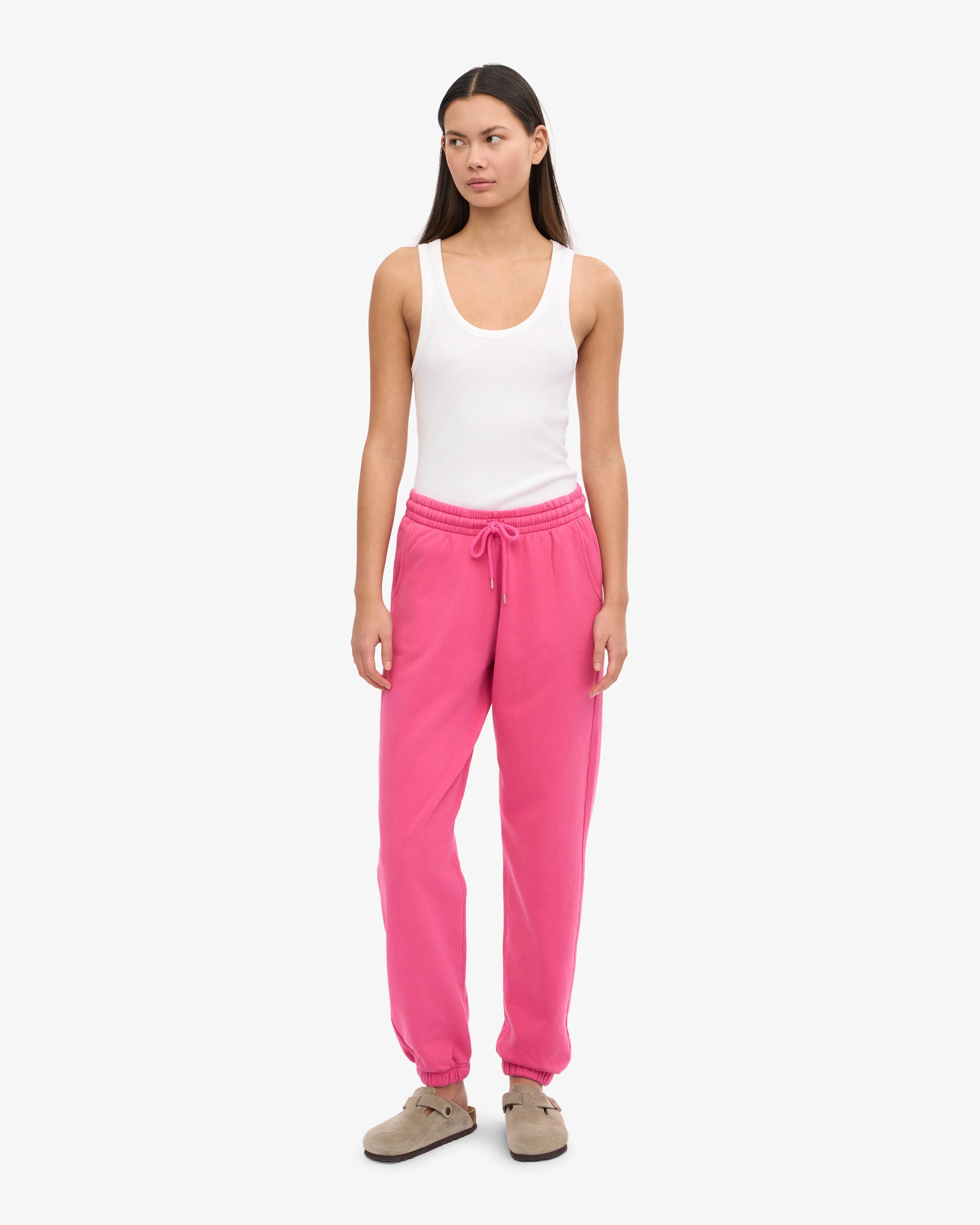 Organic Sweatpants - Bubblegum Pink