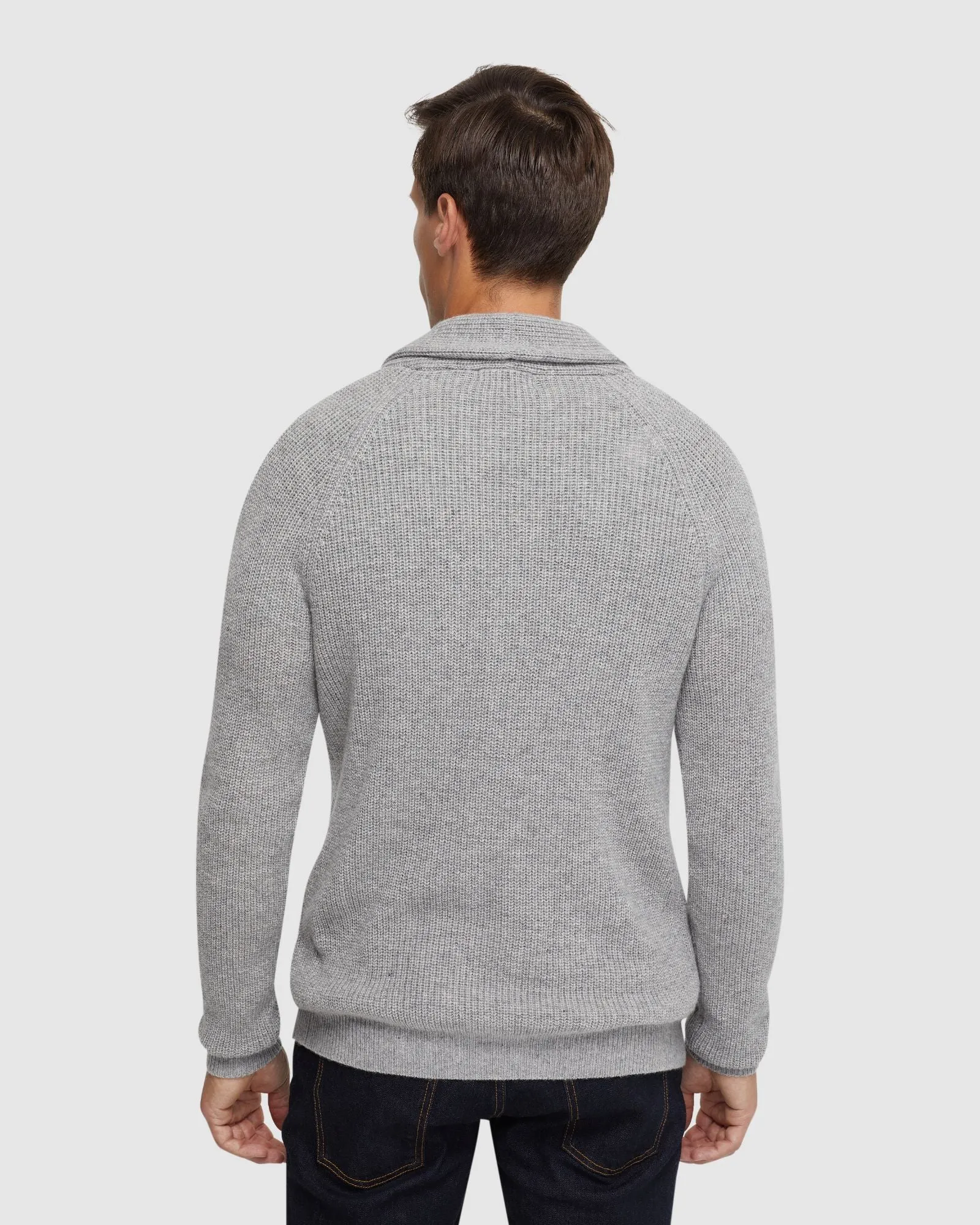 Oscar Wool Rich Knitted Cardigan