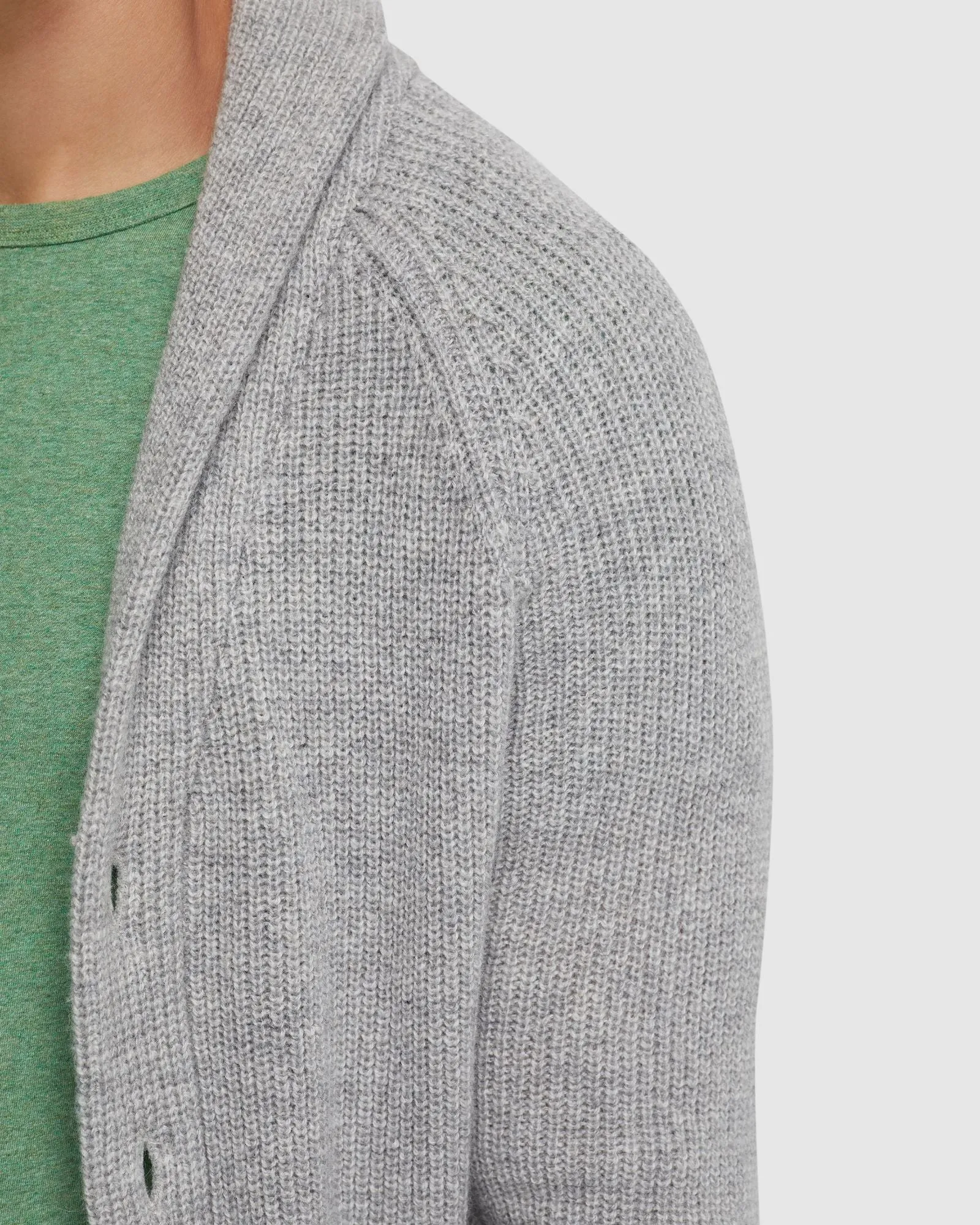 Oscar Wool Rich Knitted Cardigan