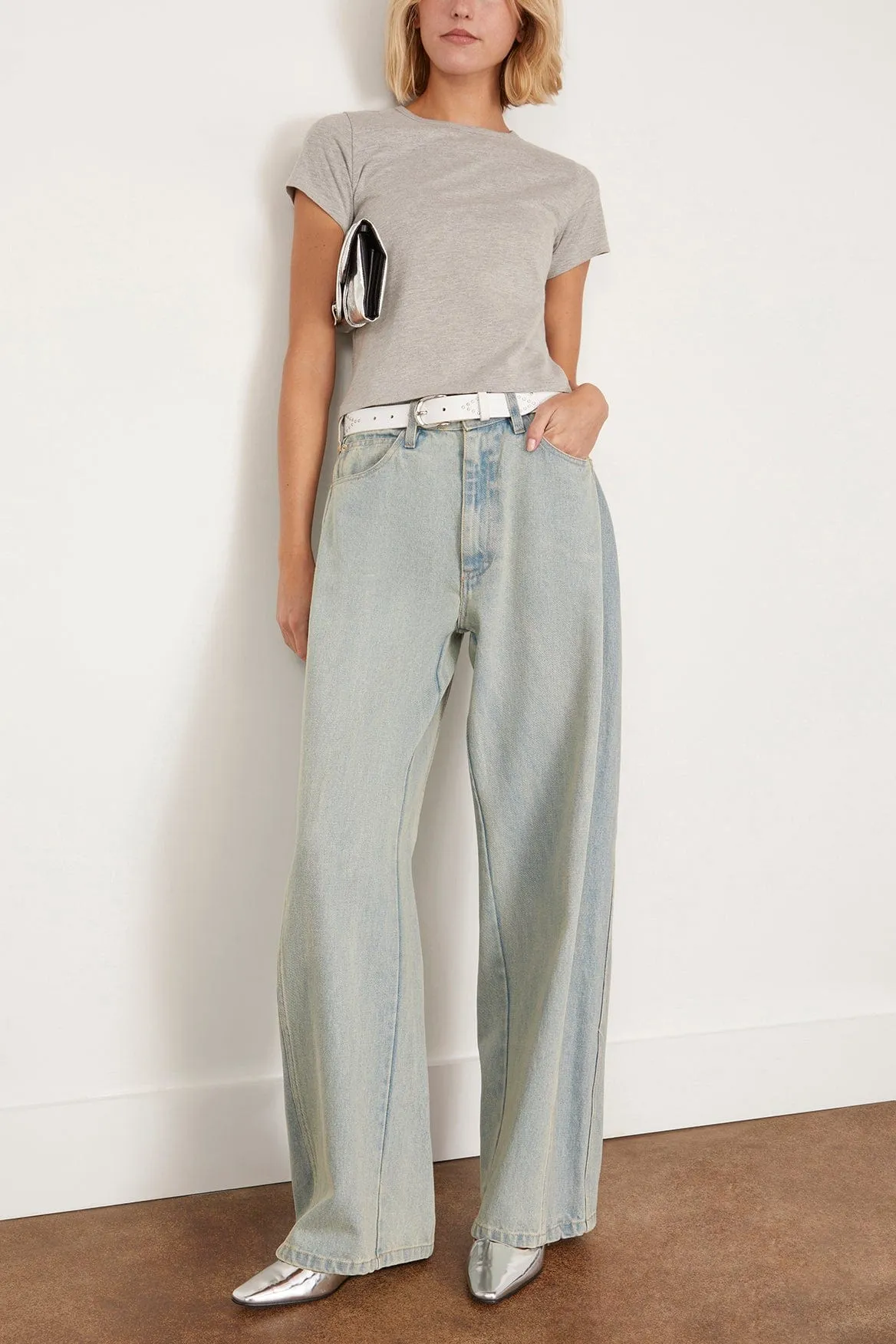 Pixie Tee in Heather Grey