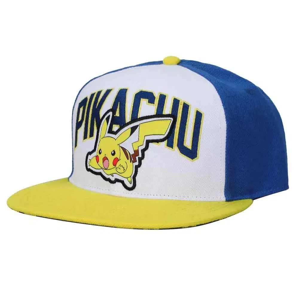 Pokémon - Pikachu Snapback Hat (Flat Bill) - Bioworld
