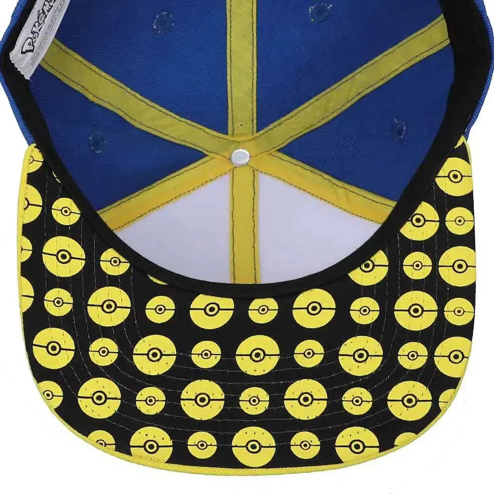 Pokémon - Pikachu Snapback Hat (Flat Bill) - Bioworld