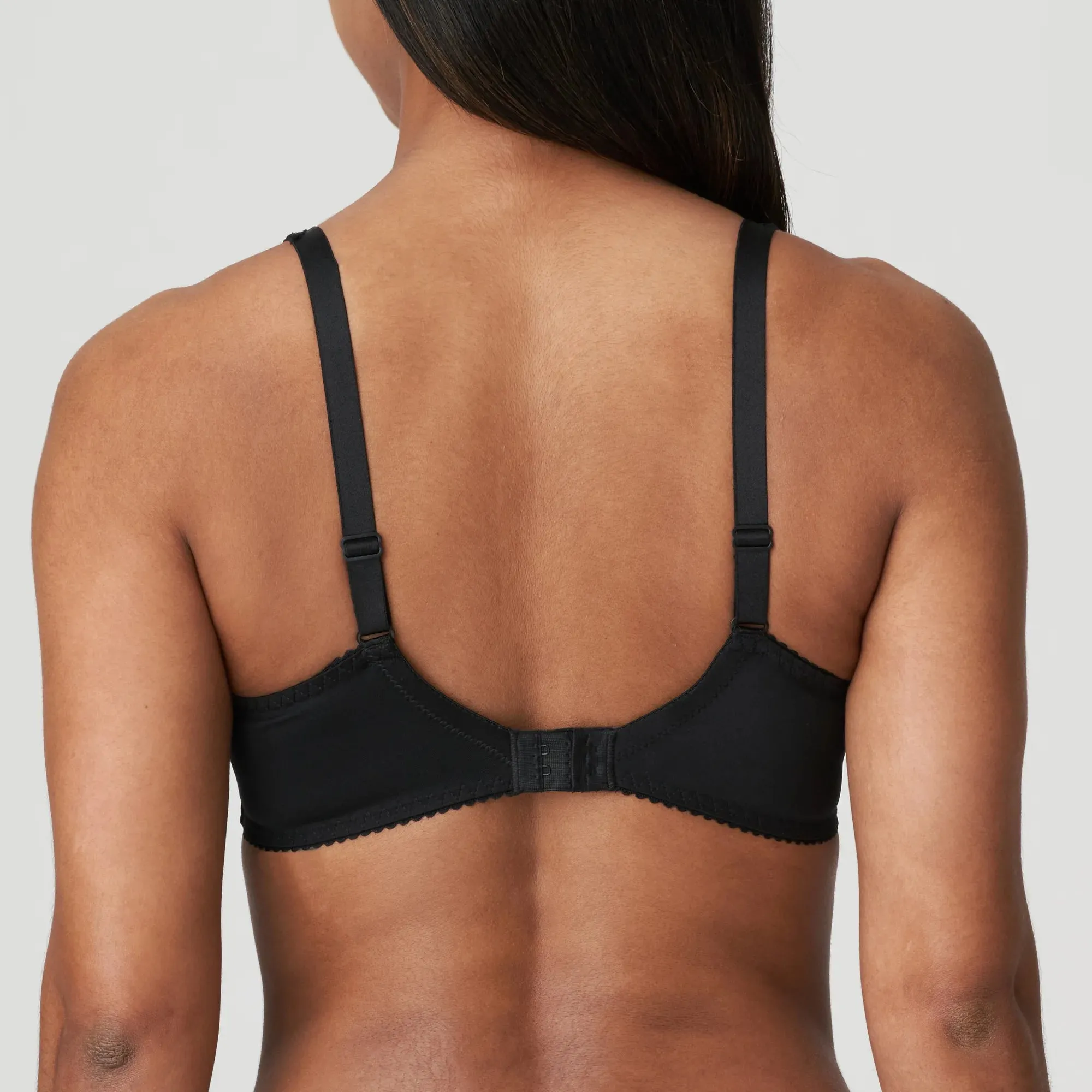 Prima Donna Madison/Divine Lace Seamless Underwire Bra (Black, Nude, and Patine)
